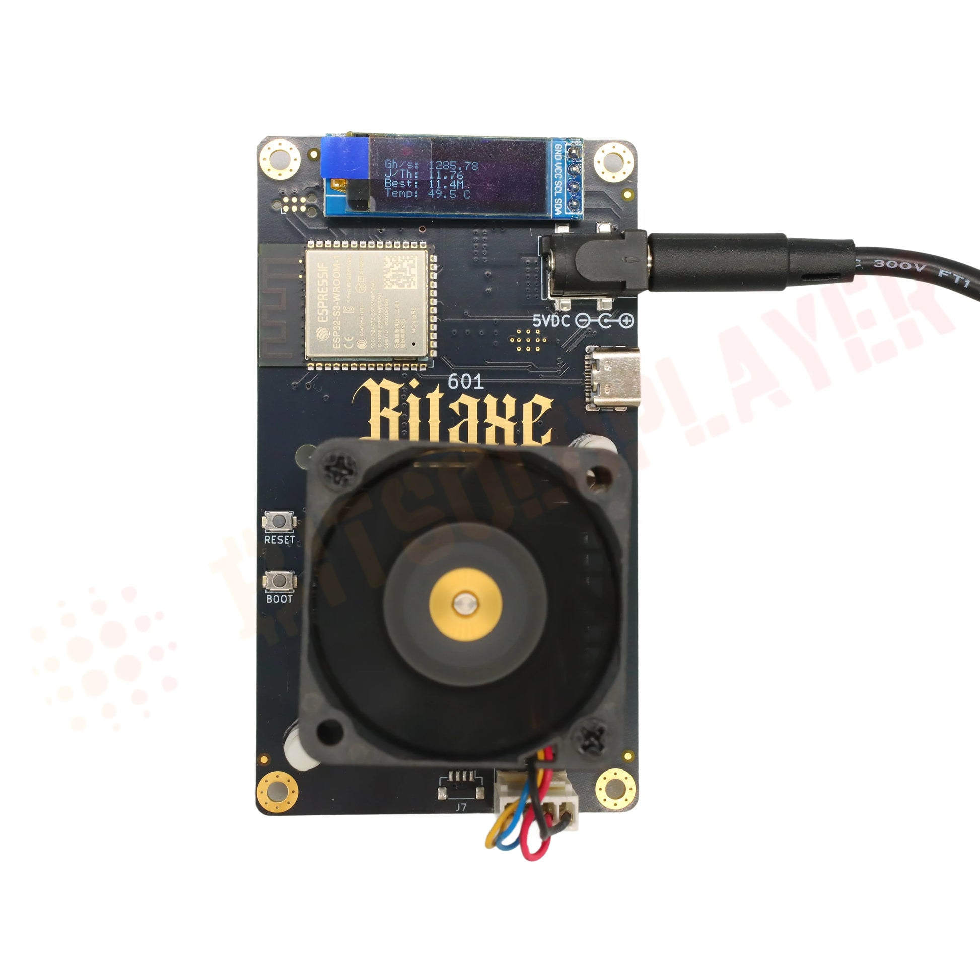 bitaxe gamma 601 1.2th/s 18w BM1370 Bitcoin ASIC Miner BTC miner Lottery Miner home miner - Daisan Mart