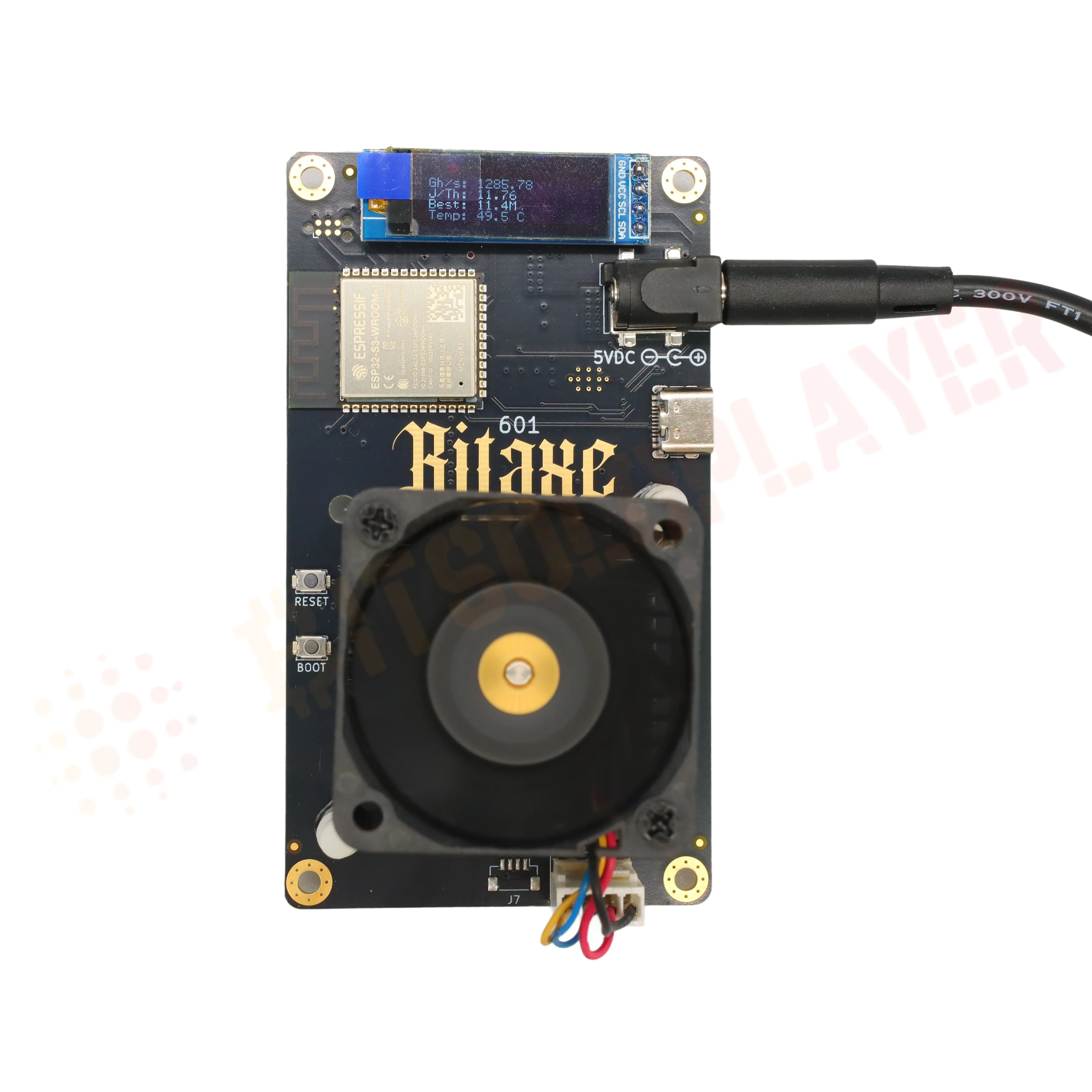 bitaxe gamma 601 1.2th/s 18w BM1370 Bitcoin ASIC Miner BTC miner Lottery Miner home miner - Daisan Mart