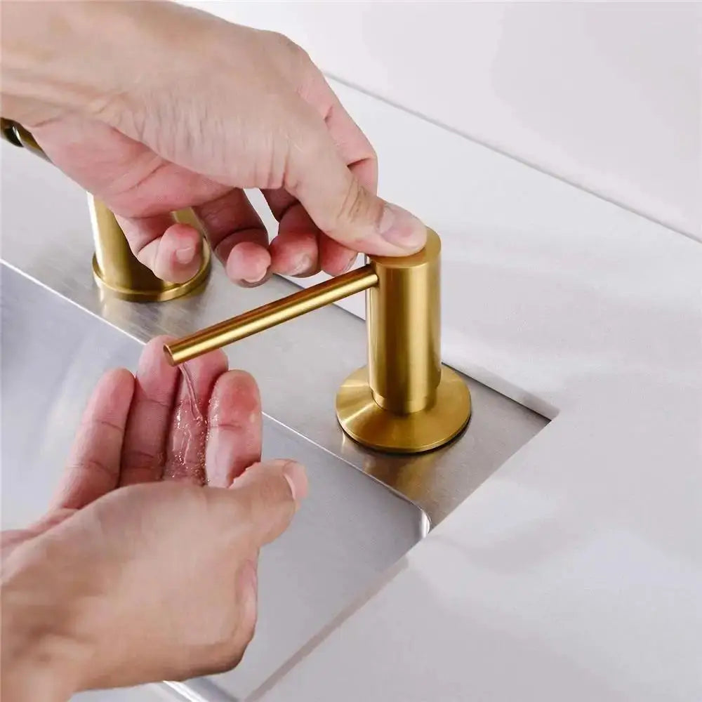 500ml Brass Soap Dispenser Pump Head For Kitchen/Bathroom