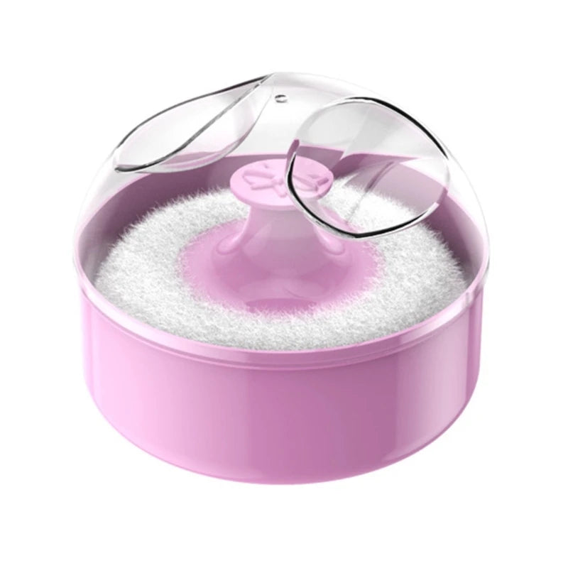 Baby Powder Puff &amp; Convenient Storage Box For Your Baby
