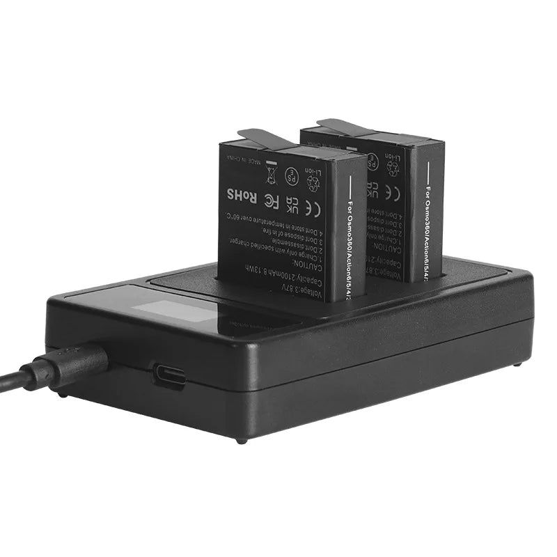 Pin Máy Ảnh DJI Action 6 2100mAh - Phụ Kiện Sạc Osmo - Daisan Mart