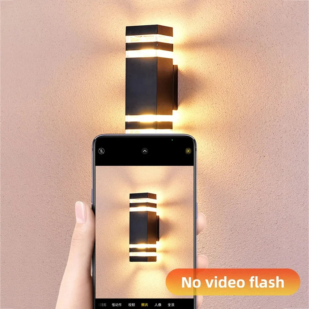 Đèn Tường Ngoài Trời E27 - Chống Nước Trang Trí Nhà - Daisan Mart
