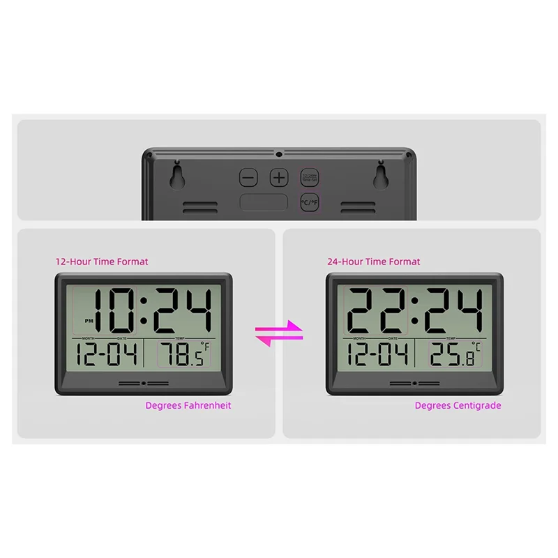 Đồng Hồ KYCOR - Treo Tường Số Hóa Chạy Pin