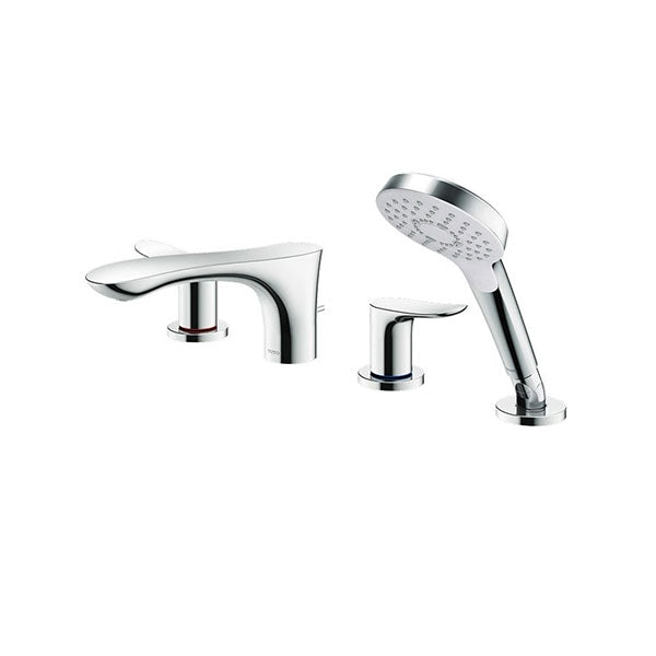 Hot and cold bathtub shower with GO shower (4 holes) TBG01202BB