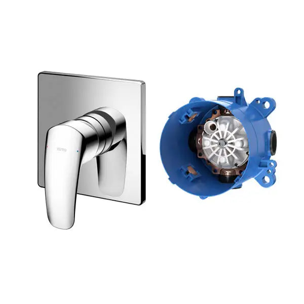 GM hot and cold adjustable nodding valve with wall accessories TBG09303VA_TBN01001B
