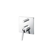 ZL hot and cold adjustable nodding valve with direction button and wall accessories TBP02302BA_TBN01001B