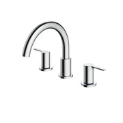 Hot and cold faucet for bathtub LB (3 holes) TBS01201BA