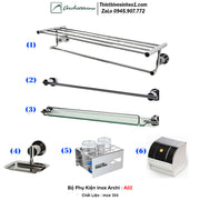 Archi A02 Stainless Steel Accessories Set