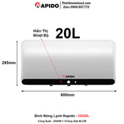 Rapido HD20L Water Heater