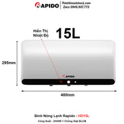 Rapido HD15L Water Heater