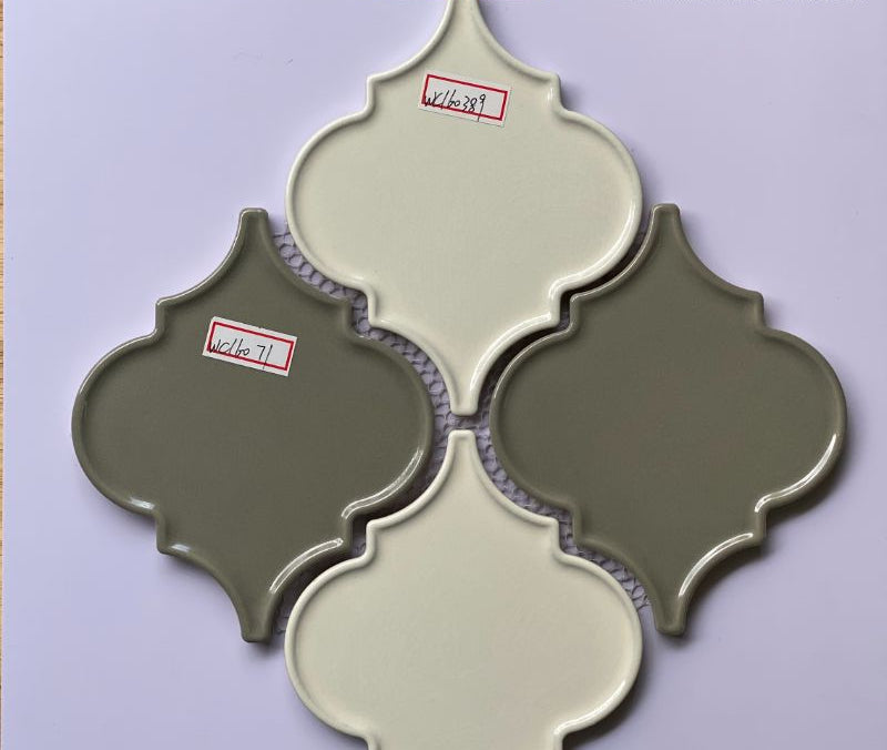 Gray White Lantern Mosaic