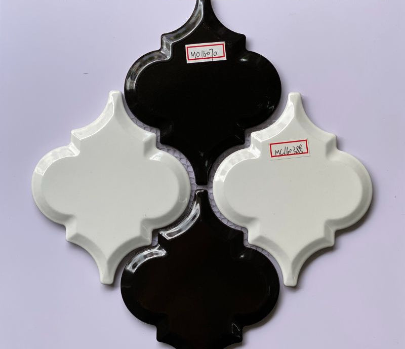 Black and White Lantern Mosaic 
