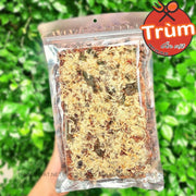 Crispy and flavorful Brown Rice with Shredded Pork