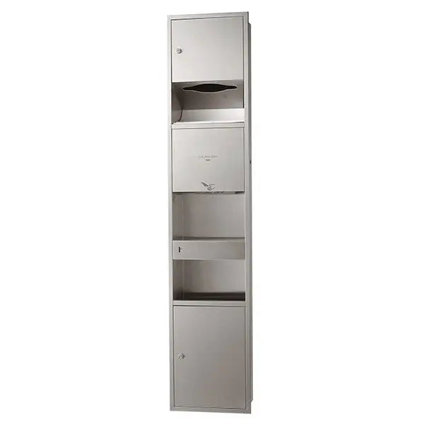 Wall-mounted hand dryer TYC602P (Combined with paper cabinet and trash can) TYC602P