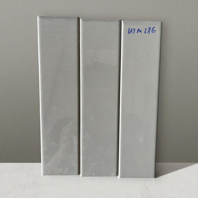 50x200mm dark gray glossy tile UTM28G