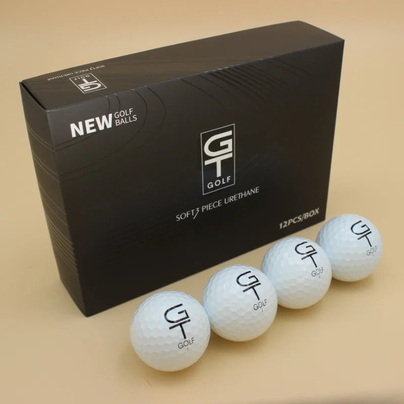 3-Layer Urethane Golf Balls, Super Speed, Soft, 12 Balls