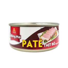 3 Flower Mai Beef Pate, Delicious and Smooth, 150g Can