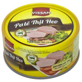 Vissan Pork Pate 170g - Delicious and Rich in Flavor