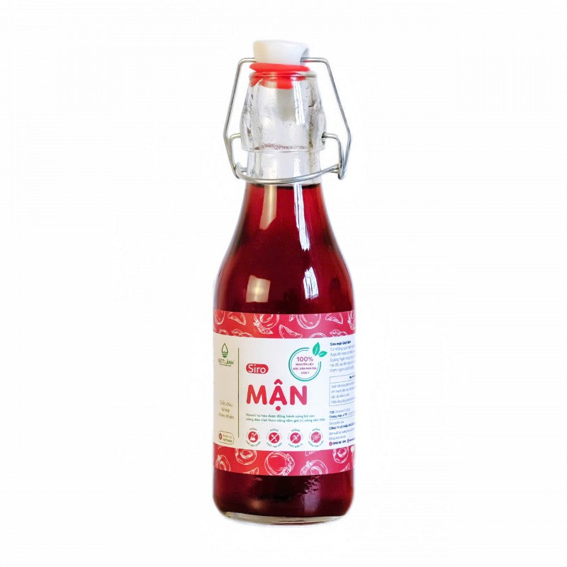 Plum syrup 250ml bottle, Hanoi specialty
