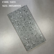Terrazzo ceramic tile KT 300x600mm, premium product Y6531_S (1h/1.44m/8v)