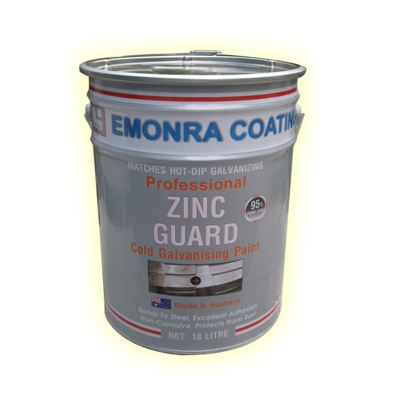 Bright zinc plating paint ZG400 18L (hot zinc color) 
