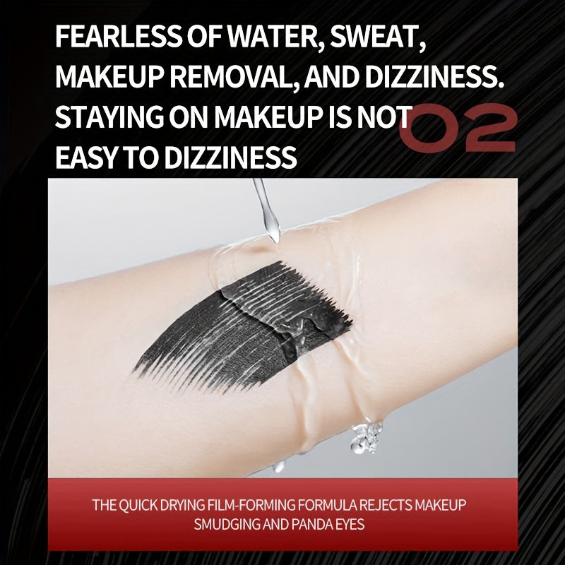 Mascara Đen Siêu Dày Dài, Chống Nước Bền Lâu