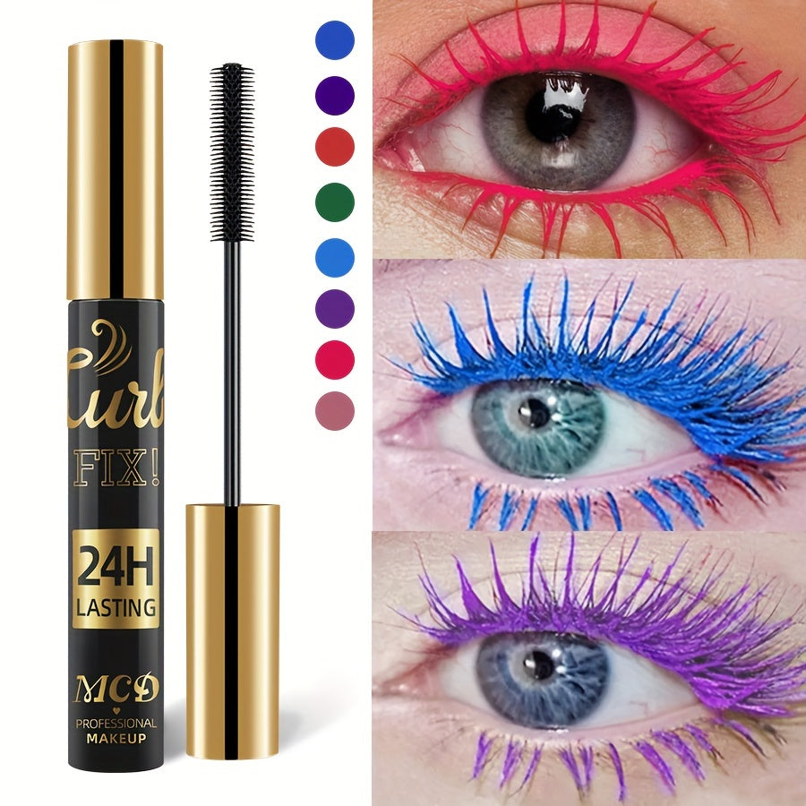 Mascara 11 Màu Sắc Sống Động - Nhanh Khô, Dày, Dài