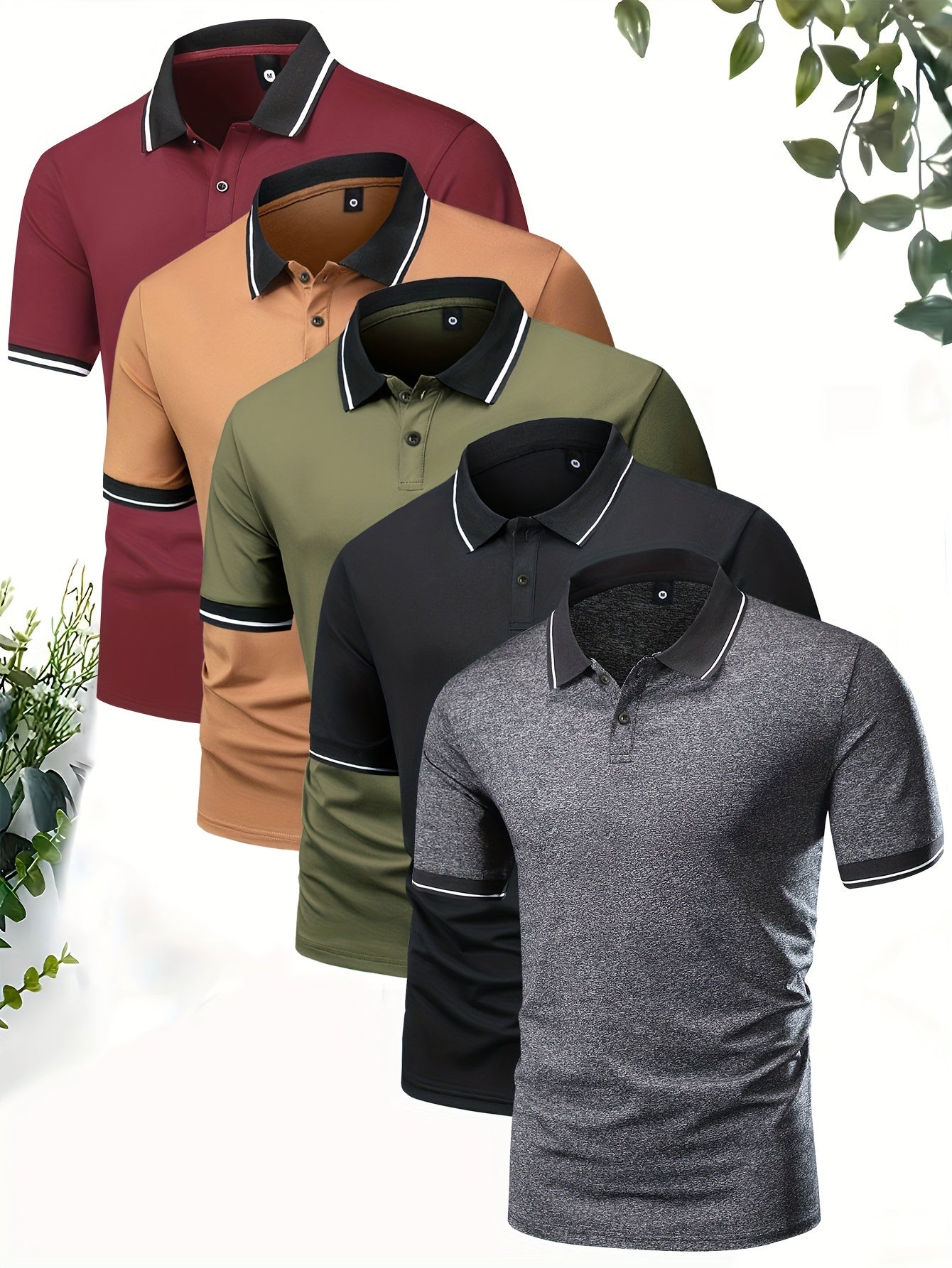 Men's Fashion Short Sleeve Shirt, Elegant and Comfortable