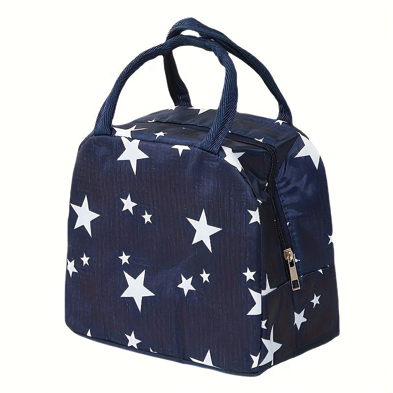 Túi Giữ Nhiệt Xương Rồng Xanh Xám Thời Trang