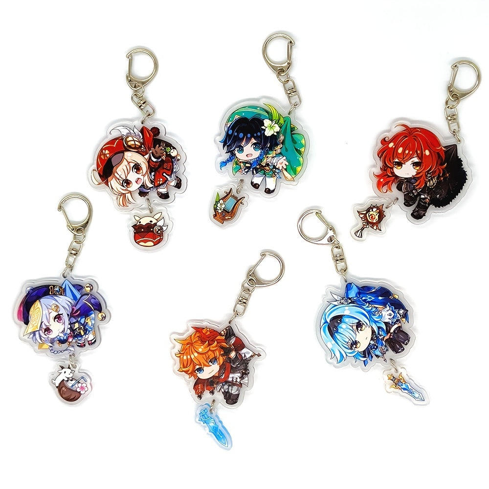 Cute Anime Keychains Japanese Bag Decoration