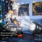 USB Rotating Snow LED Light - Create a Virtual Winter Space