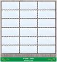 Glossy white mosaic tile 45x95mm code G001