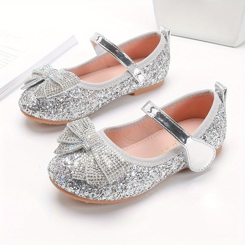 Cute Sparkling Little Girl Princess Doll Shoes