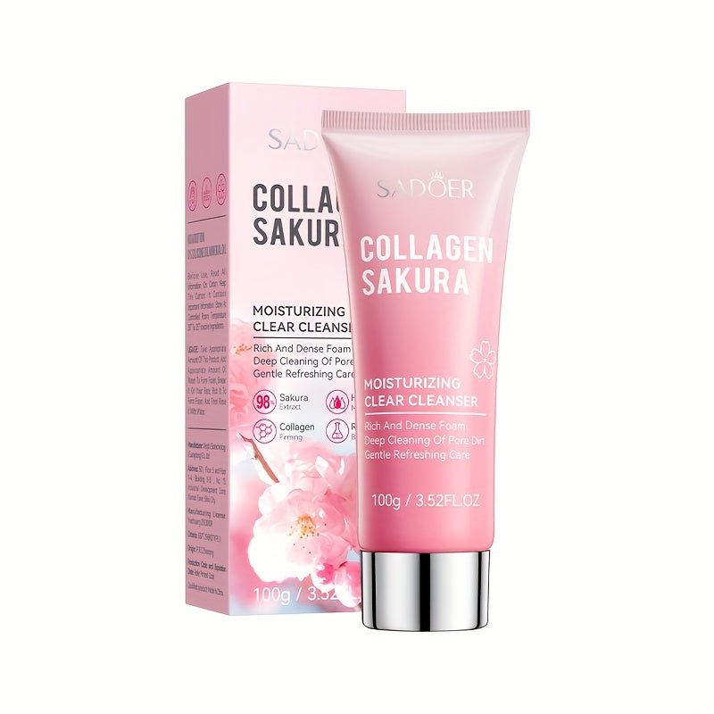 SADOER Sakura Collagen Gentle Facial Cleanser 50g