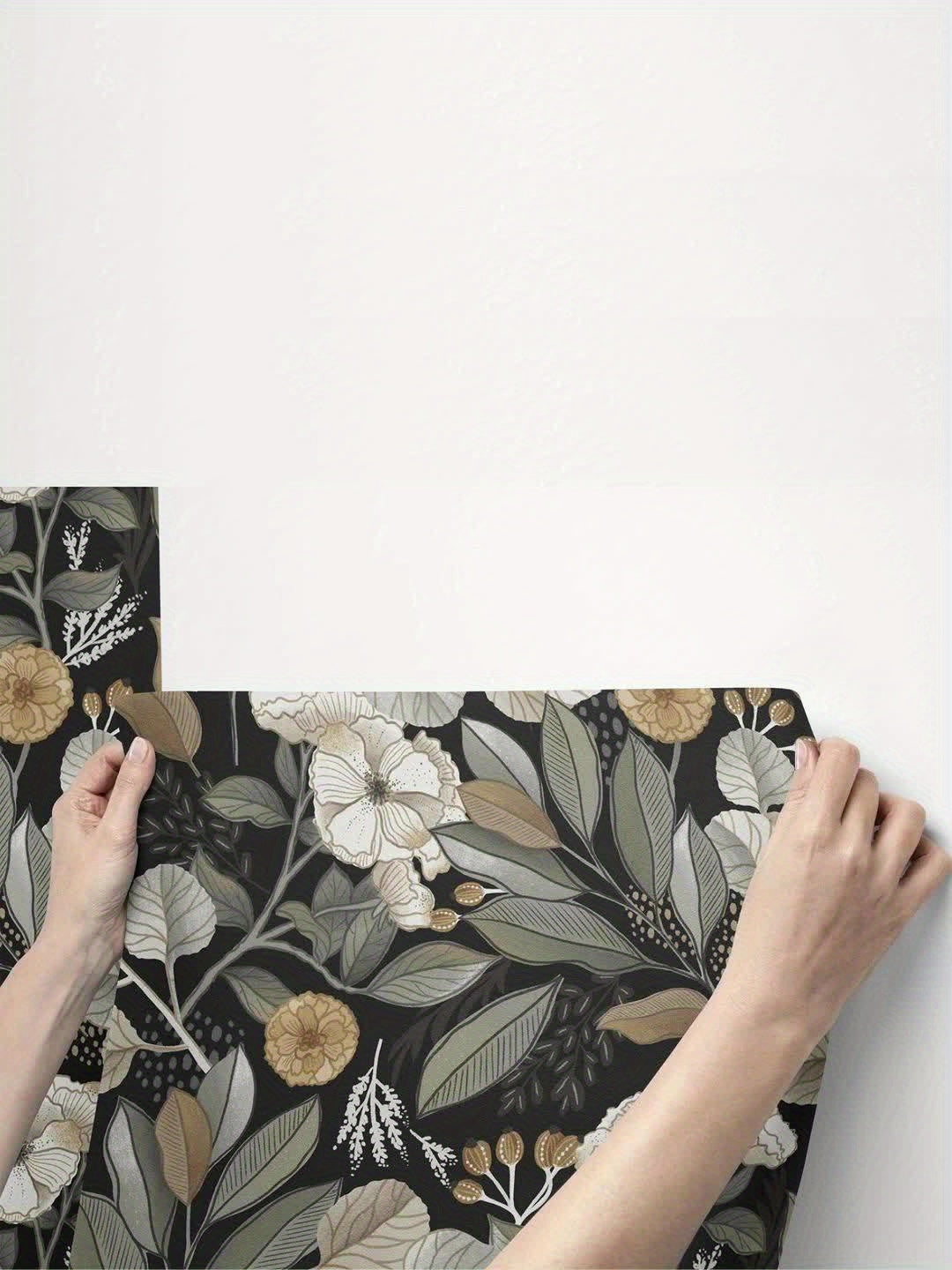 Giấy Dán Tường Hoa Văn Retro Chống Nước