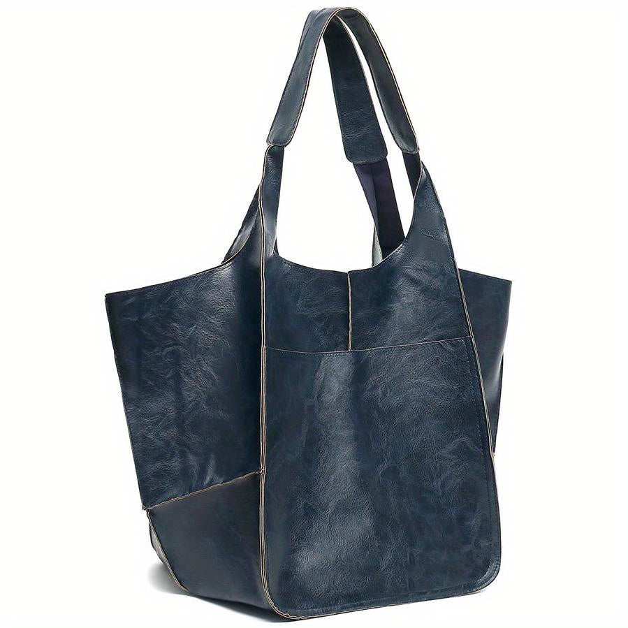 Retro Women's Handbag Large Capacity, Elegant Style