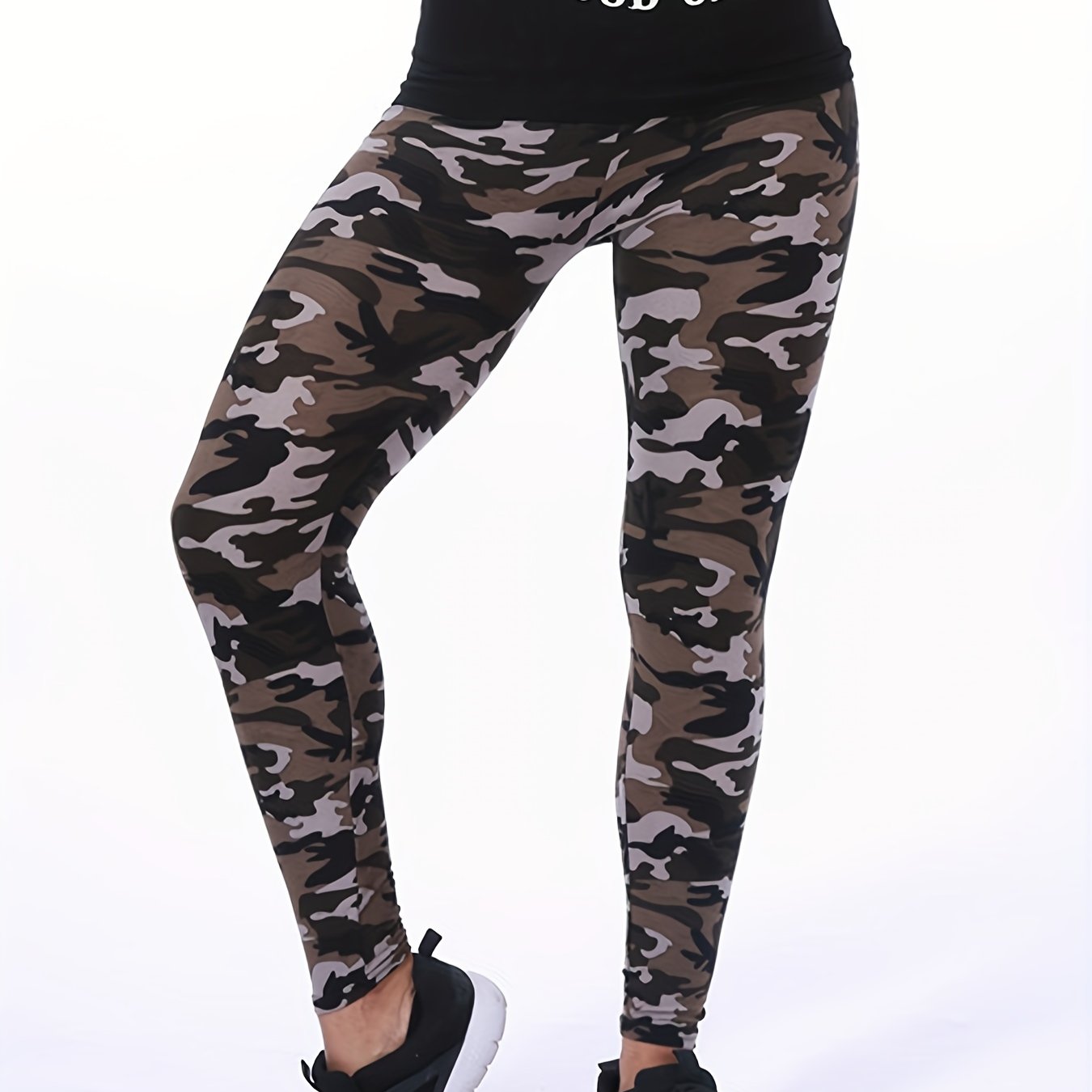 [Floral Leggings] High Waist Floral Printed Women's Leggings | Casual Sweatpants Pants - Daisan Mart