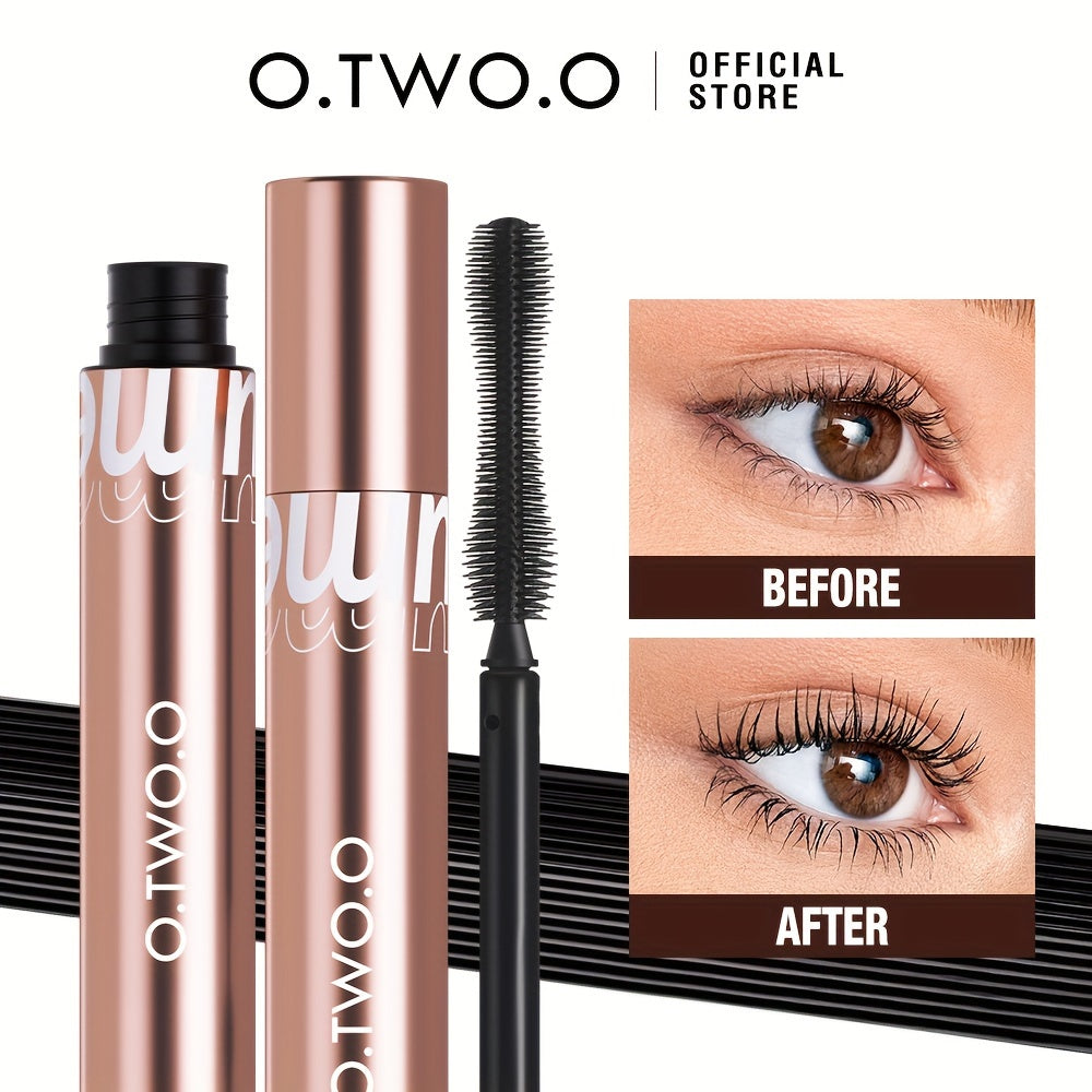 O.TWO.O Waterproof Mascara, 36H Length, Safe For Eyes