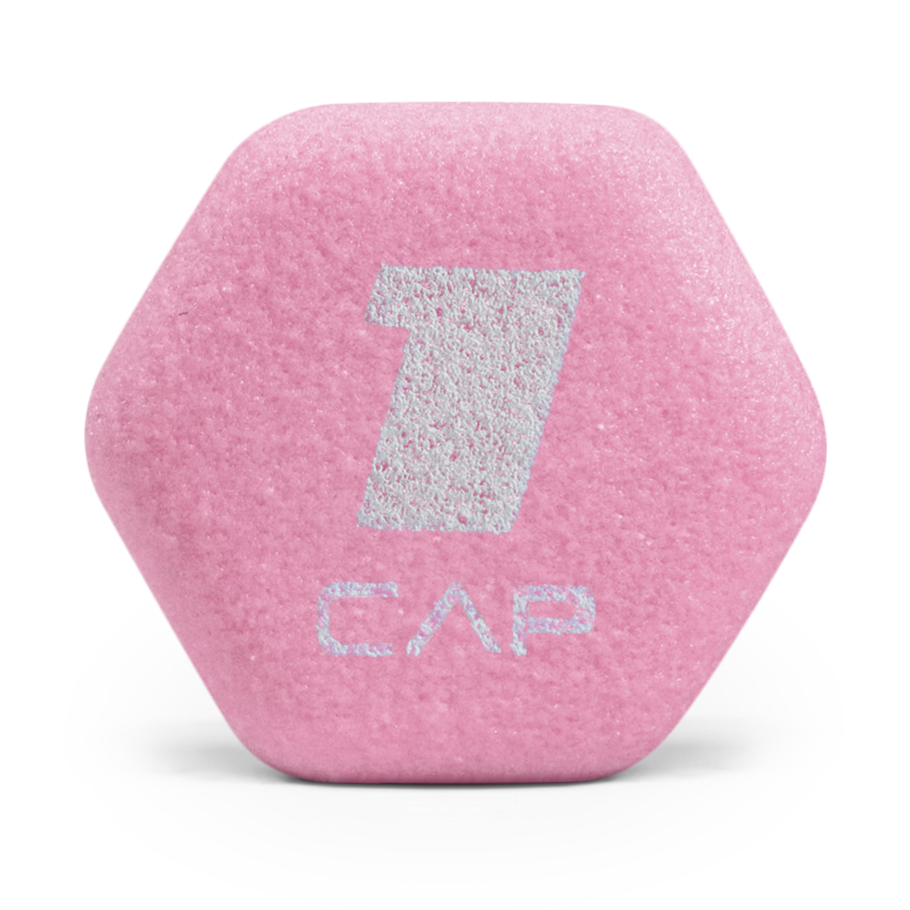 CAPHAUS Neoprene Anti-Slip Dumbbells, Hexagonal Shape