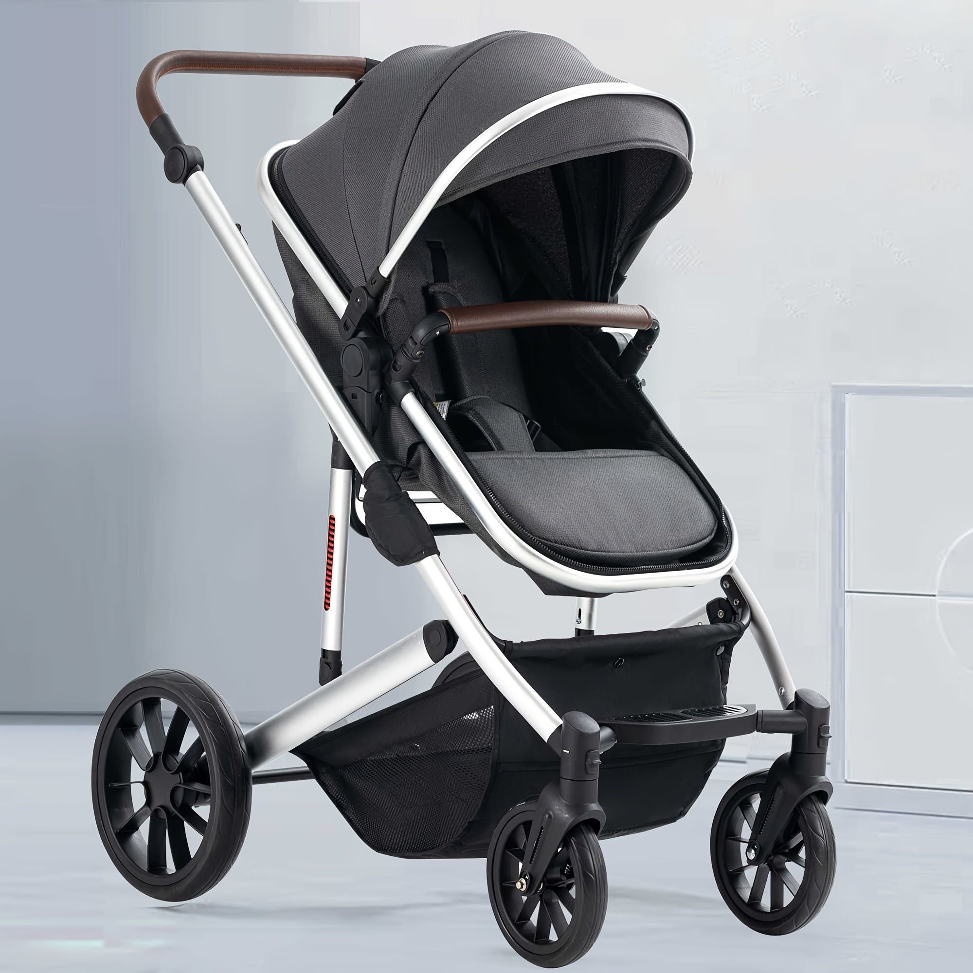 Premium 2-in-1 Baby Stroller with Reversible Seat