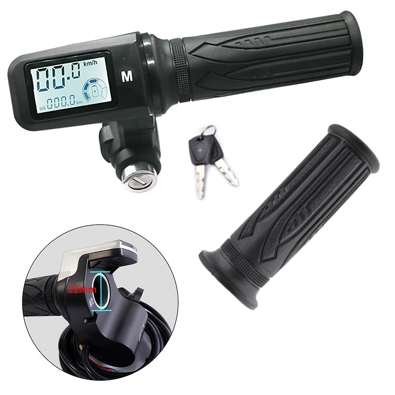 Electric Scooter LED Controller, With Lock - Universal 22mm