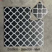 Cement Tiles 200x200mm (White) DS2905
