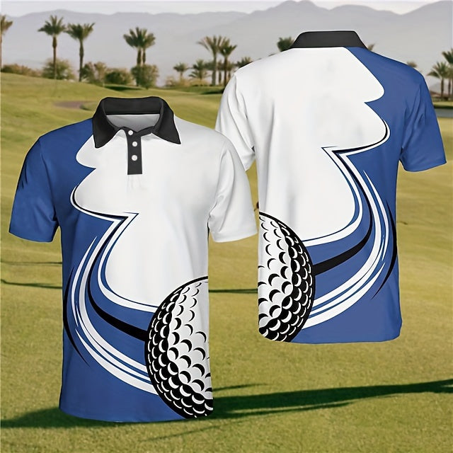 Men's Breathable Short Sleeve Shirt for Outdoor Activities