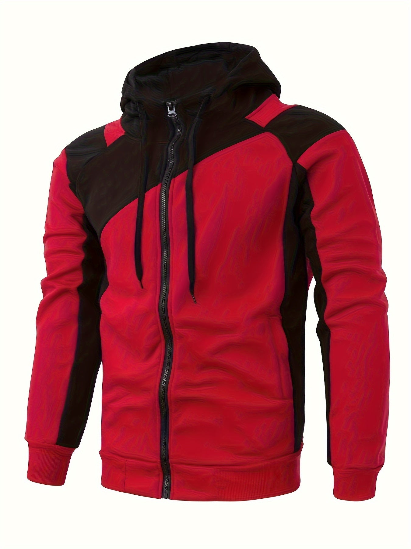 Áo Khoác Nam Varsity Phối Màu Có Nón Lót Lông Ấm - Daisan Mart