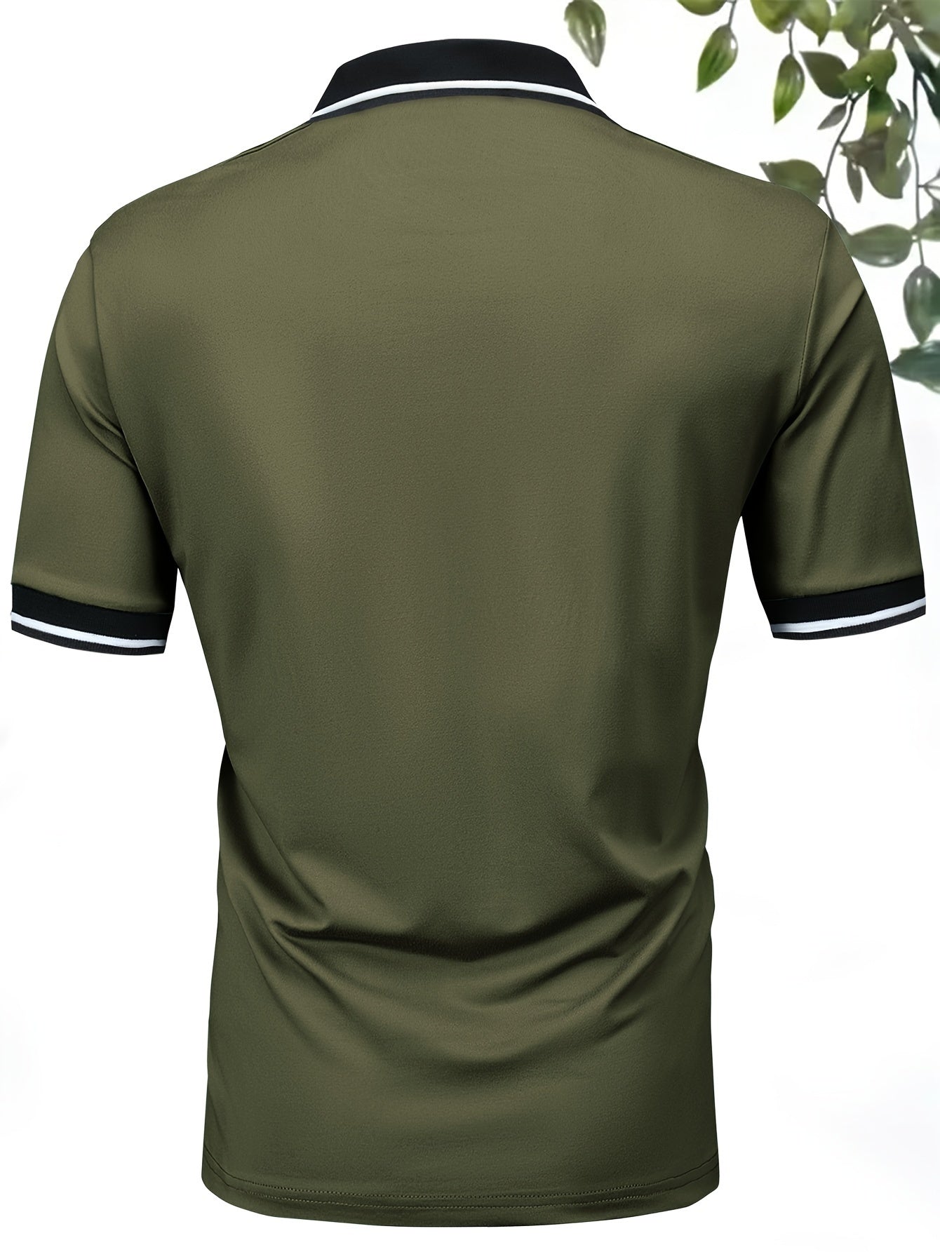 5-Piece Men's Golf Shirt, Cool V-Neck Summer