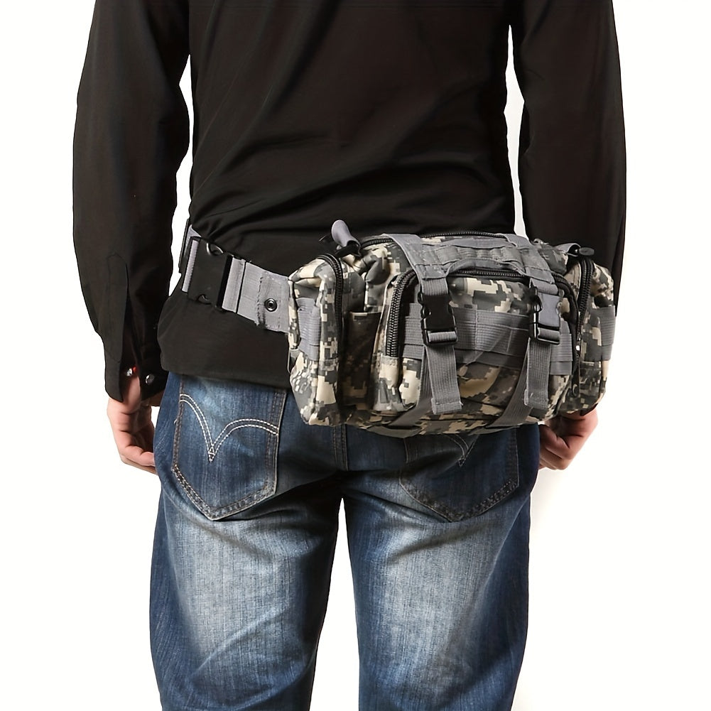 Multi-function Outdoor Waist Bag - Durable Material
