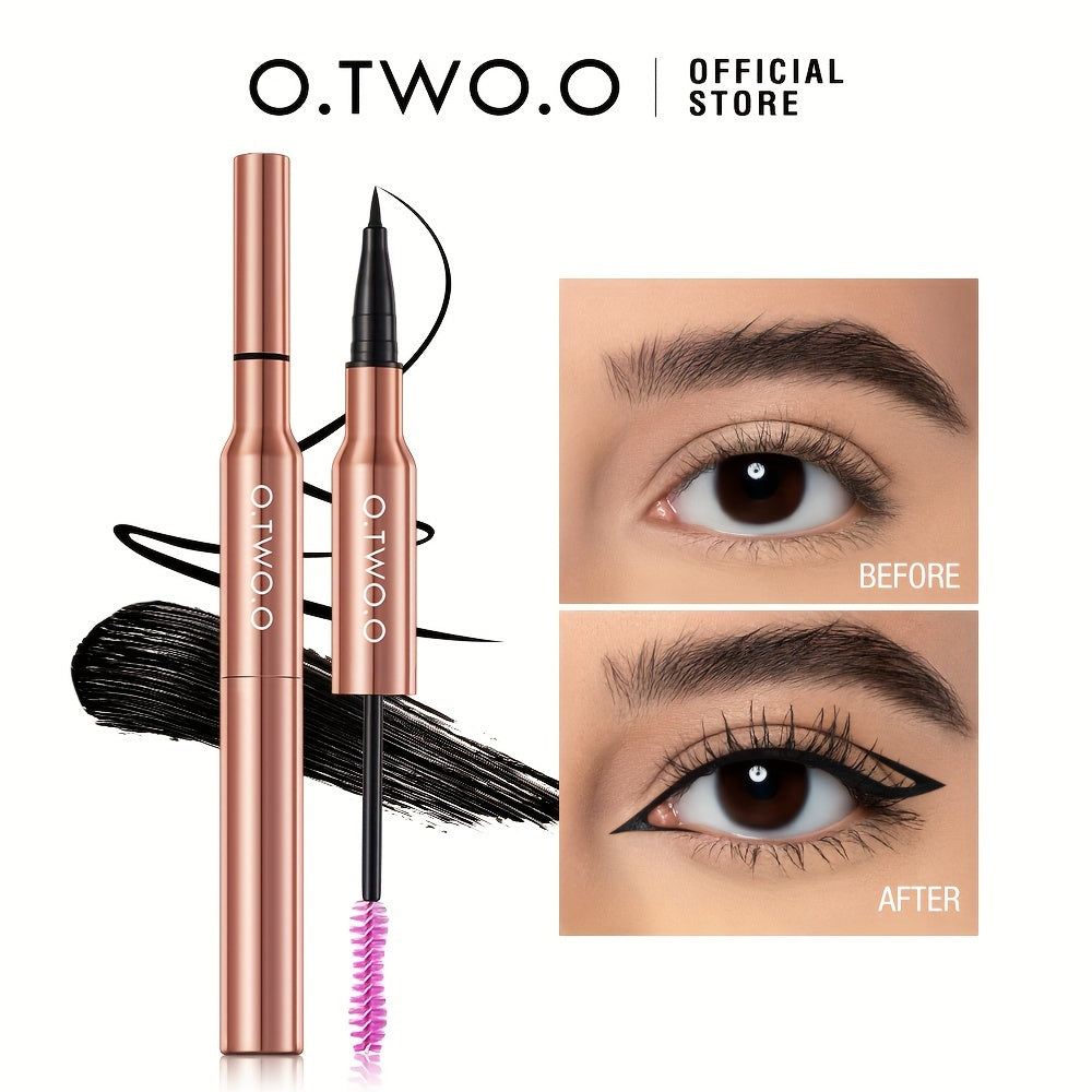 O.TWO.O 2in1 Eyeliner &amp; Mascara Black Matte Waterproof