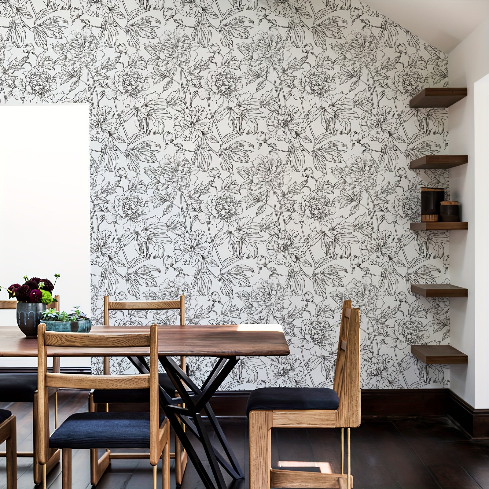 472inch Self Adhesive Classic Pattern Wallpaper