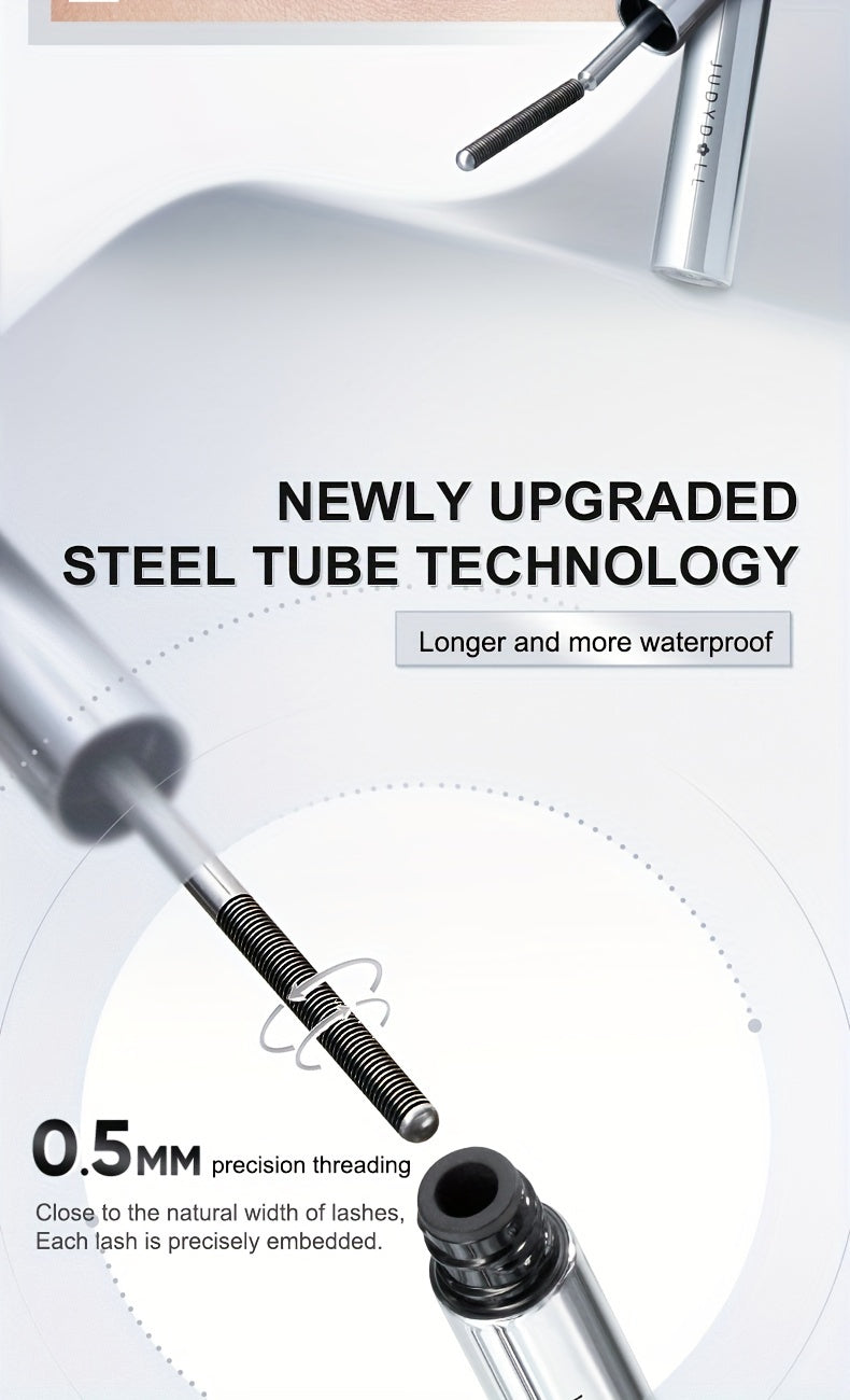 Mascara Uốn Mi 3D Judydoll - Đen Nâu, Dài Cong Tự Nhiên