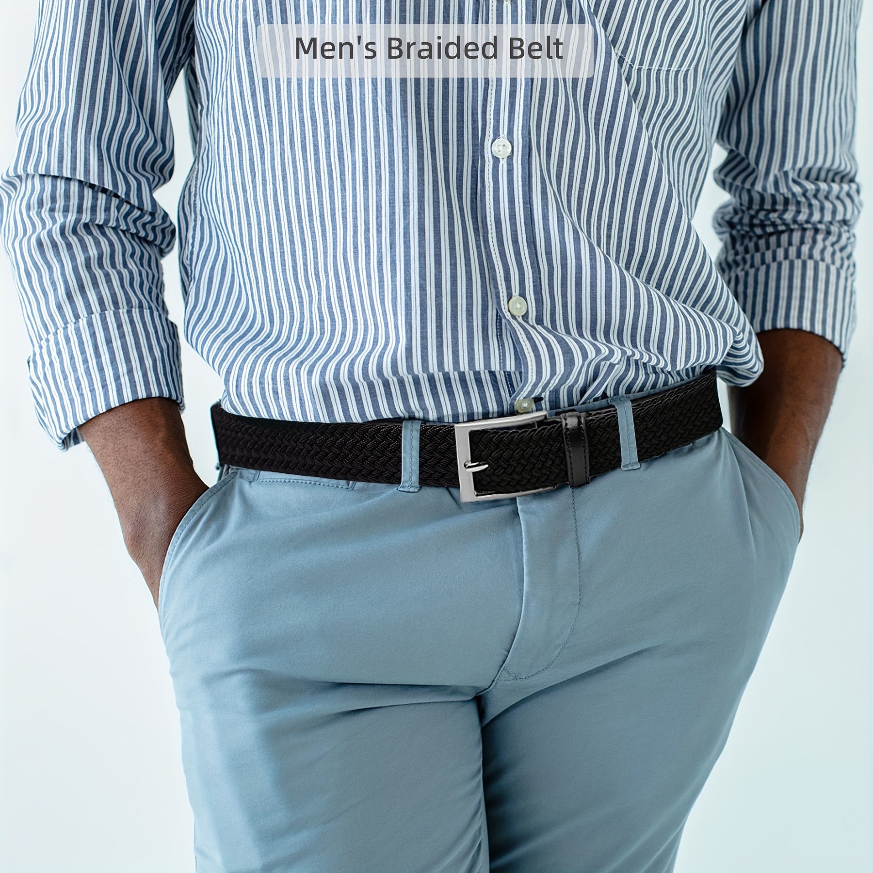 LCG Unisex Elastic Woven Belt Fashionable Design